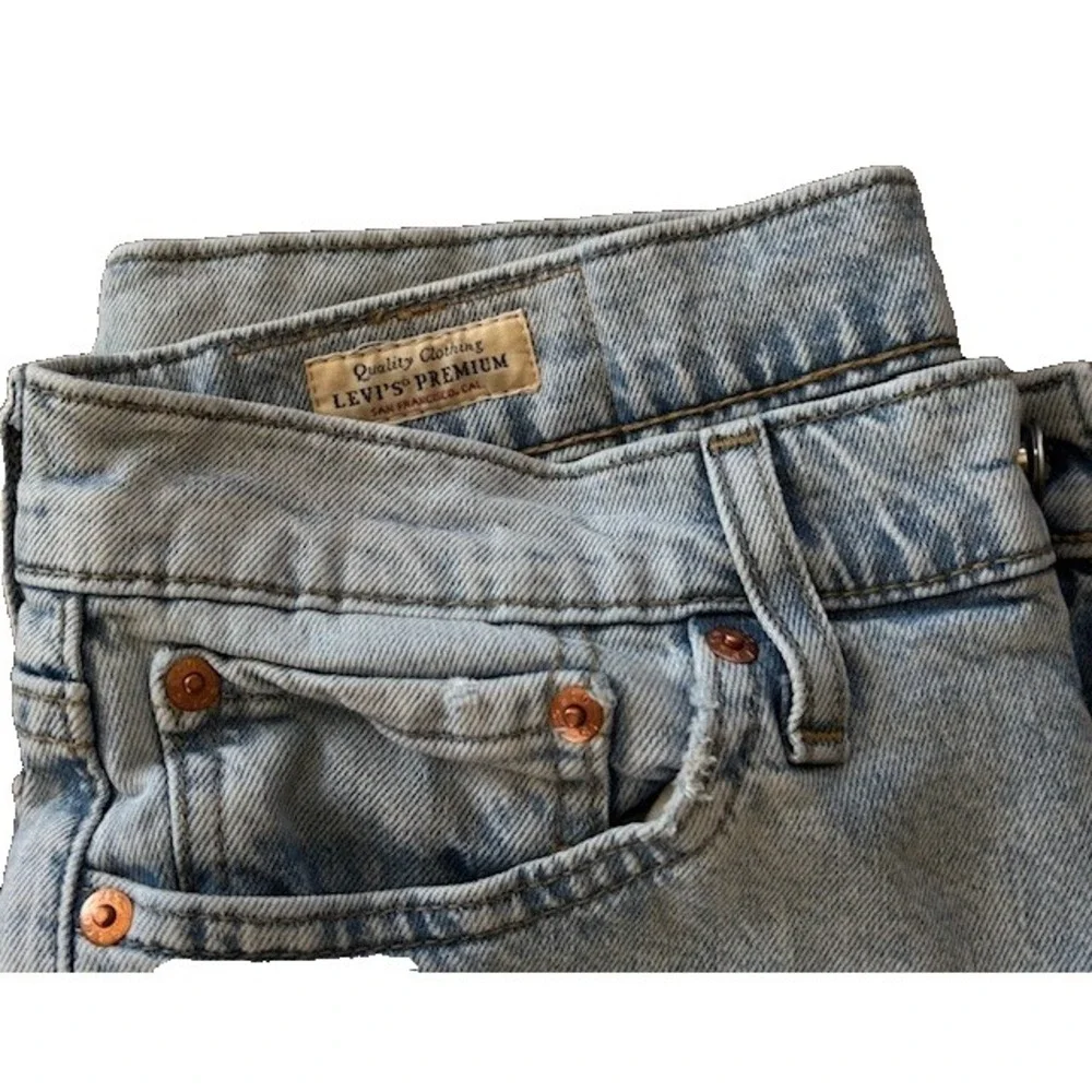 Levi's 514 Straight Leg Jeans 30x32 Light Wash Classic Denim Men's